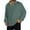 Green, variant on CharmCyan Men's Casual Collared Long-Sleeve Knit Base Layer Top Cyan L