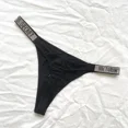 thumbnail image 1 of Victoria's Secret String en Satin avec Strass Lingerie Sexy en Dentelle Culottes pour Femmes String Menstruel LUHAN, 1 of 6