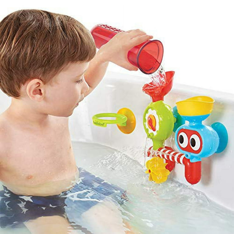 SOPPYCID Toddler Bath Toy, 4 Pcs Sensory Bath Toys for Toddlers 1-3,  Reusable Bath Water Balls Interactive Toys for Kids, New Born Baby Bathtub  Water