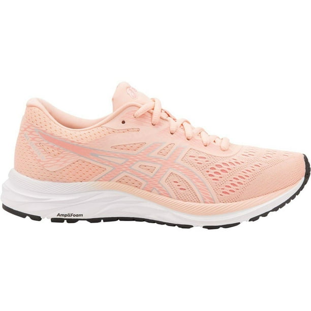 ASICS asics women's gelexcite 6 running shoes, 11m, bakedpink/silver