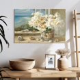 thumbnail image 3 of Elephant Stock By The Sea I Wall Art - Horizontal Canvas Wall Art - Living Room Wall Decor - Floral And Botanical Canvas - Gray And Beige Decor By Danhui Nai - 24" x 16", 3 of 8