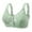 A01-Green, variant on Bras for Women Back Closure Mesh Crossover Seamless Full Coverage No Underwire Breathable Soft Support(A01-Pink,52)