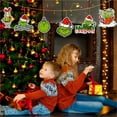 thumbnail image 3 of Adornos de Grinch para árbol de Navidad 24 piezas/48 piezas Kagetolytai Decoración navideña, 3 of 7