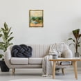 thumbnail image 4 of Stupell Industries Transitional Across The River Abstract Gold Floating Frame Canvas Art, 17 x 21, by Silvia Vassileva, 4 of 8