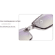 thumbnail image 1 of Gafas de presbicia sin montura Gafas de presbicia de moda con borde cortado sin montura Gafas de presbicia azules, 1 of 5