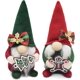 thumbnail image 1 of Gnomos navideños de peluche con pan de jengibre, gnomos navideños hechos a mano, gnomos suecos, nórdicos, rojos y verdes, figurita clásica de elfo navideño, regalos, adornos navideños, 1 of 5