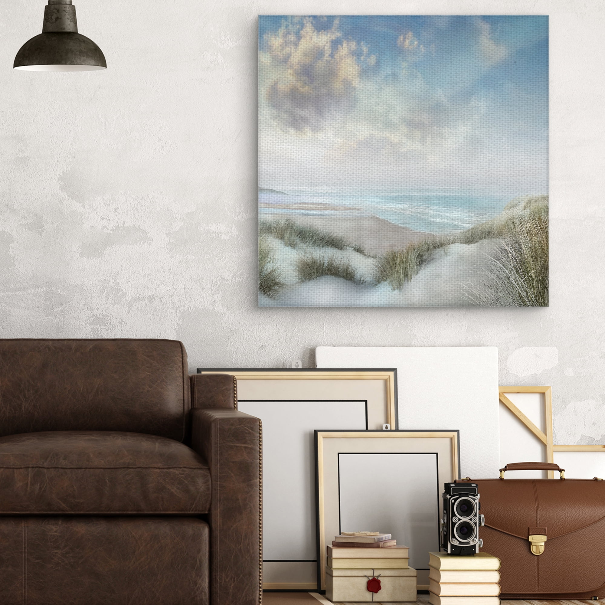 Fine Art Canvas Windswept III Coast by Mike Calascibetta Canvas Art Print