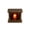 O9-Gold, variant on Flame Lamp LED Flame Effect Light Realistic Log Wood Burning Simulation Battery Powered Portable Table Decor for Indoor Outdoor Home Cozy Atmosphere,Red