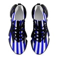 thumbnail image 5 of Aesthetic Blue And White Vertical Walking Shoes for Men Woman Lightweight Tennis Fashion Elastic Sports Shoes Cushion Basketball Shoes, 5 of 7