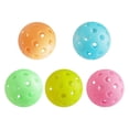 thumbnail image 3 of 5 Bolas Luminosas De Pickleball De 74 Mm Para Práctica De Juegos De Torneos En Interiores Y Exteriores, 3 of 8