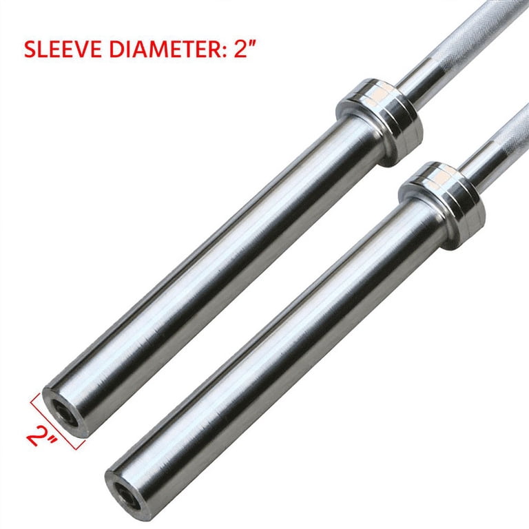 TUNTURI Dumbbell Barbell Bar - 120cm For 30mm Plates, Max Load 110kg