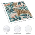 thumbnail image 3 of WYYP Leopard Pattern Polyester Cloth Napkins for Party Dinner Decoration 6 PCS, 3 of 7
