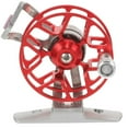 thumbnail image 1 of LEEYNEER Canne à Pêche Roue avant Moulinet Main Droite Léger Métal Bureau Vintage Rouge, 1 of 6
