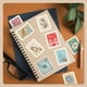 thumbnail image 5 of Juego de 50 hojas de pegatinas de viaje para viajes alrededor del mundo, pegatinas de vinilo con sello vintage, adecuadas para niños y niñas para uso diario, 5 of 5