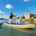 thumbnail image 5 of Spaco L Size Inflatable iSUP Paddle Board, Carry Backpack Included with Detachable Paddle & 3 Fins, Perfect for Water Sports, 5 of 5