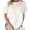 1-White, variant on Women I Asked Myself If Im Okay Laughing Skeleton Girl Iced Coffee Retro Crew Neck Short Sleeve S-5XL Black Tops