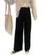 thumbnail image 4 of Sonducket Pantalones Mujer Pantalón Largo Pierna Ancha Pantalón Casual Mujer Cintura Alta Prendas para la parte inferior del cuerpo Negro S, 4 of 7