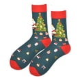 thumbnail image 1 of Christmas Halloween Cute Print Letter Short Socks, 1 of 2