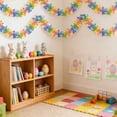 thumbnail image 5 of Easter Tinsel Garlands Spring Garland with Eggs Outdoor Hanging Glitter Streamers for Mantle Tree for Easter Spring Themed Party, Classroom Decorations 39.37Ft Design3, 5 of 6