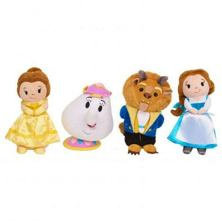Disney Beauty and the Beast Bean Plush Belle in Village Dress Walmart