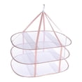 thumbnail image 3 of Tendedero de suéteres plegable, apilable, portátil, de red seca, plano, para ropa 3 capas, 3 of 9