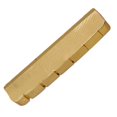 thumbnail image 3 of 6 String Slotted Brass Plated Guitar Nut 42MM 43MM For Strat TL Electric Guitars, 3 of 7