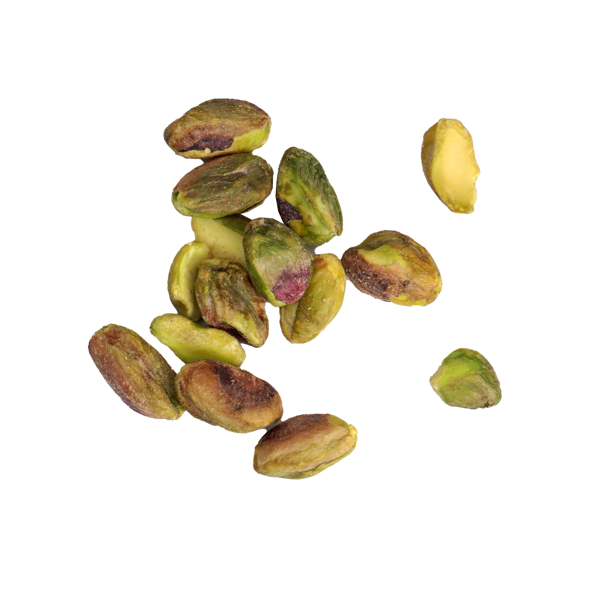 Pistachios Shelled Raw Unsalted, 2 Pound Bag, No Shell Pistachio Nuts 32 Ounce Bulk Bag