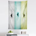 thumbnail image 1 of Abstract Tapestry, Daisy Flowers in Different Featured Framed Saturated Image, Fabric Wall Hanging Decor for Bedroom Living Room Dorm, 5 Sizes, Avocado Green Turquoise, by Ambesonne, 1 of 1