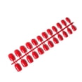 thumbnail image 1 of Seitruly 24 piezas de uñas postizas de ataúd resistentes a los arañazos de bailarina corta coloridas uñas acrílicas artificiales de color sólido DIY Juegos de manicura 16rojo Seitruly CE011412-16, 1 of 4