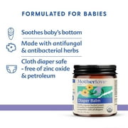 Motherlove Diaper Balm, Organic Herbal Diaper Cream, 4 Ounce