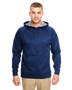 Navy UltraClub 8441 UC Poly Fleece Hood 2XL