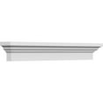 thumbnail image 3 of Ekena Millwork 155" Bottom Width x 159 3/8" Top Width x 5"H x 1 7/8"P Stratford Crosshead, 3 of 24