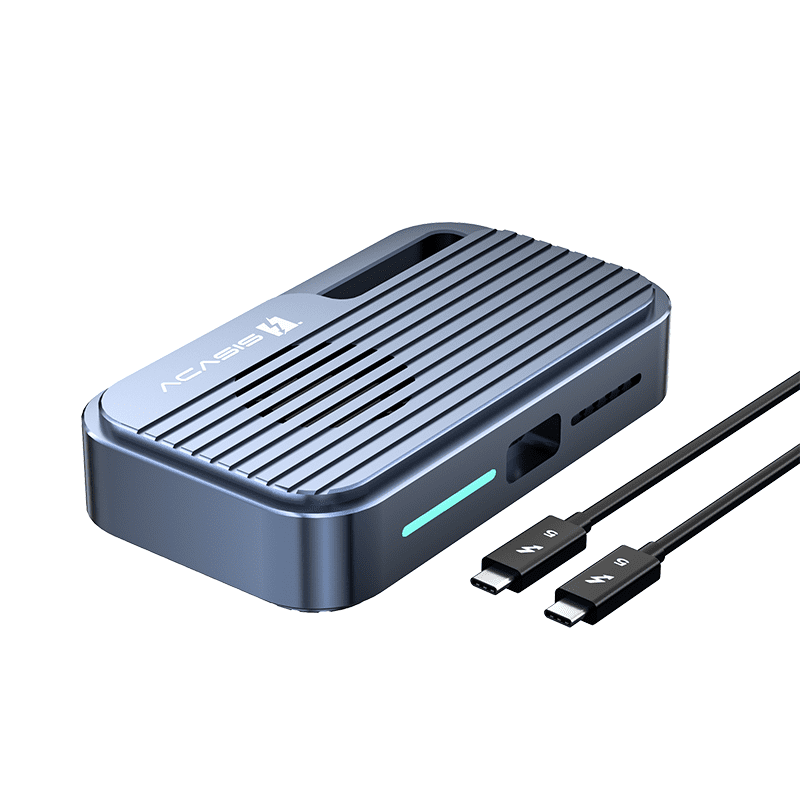 Acasis 80Gbps Thunderbolt 5 SSDエンクロージャー Acasis 80Gbps M.2 NVMe SSD Enclosure Compatible with Thunderbolt 5