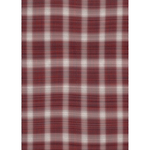 Ahgly Company Machine Washable Indoor Rectangle Transitional Saffron Red Area Rugs, 3' x 5'