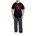 thumbnail image 5 of CafePress - Vintage Krampus Men's Dark Pajamas - Men's Dark Loose Fit Cotton Pajama Set, 5 of 7
