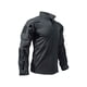 thumbnail image 5 of Ceisia Men's All-Season Gift Solid Color Quarter Zip Stand Collar Long-Sleeve Top - Elastic Breathable Outdoor Training Casual Uniform, 5 of 6