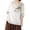M808 White, variant on Tfken Women Tshirts For Summer V Neck Half Sleeve Embroidery Tops Trendy Daily Wear Female Comfortable Shirts Black