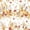Autumn Pumpkin, variant on Thanksgiving Fall Harvest Shower Curtain Set, 72" x 72" Waterproof Polyester Bathroom Curtain with 12 Hooks, Rustic Farmhouse Falling Leaves Vintage Home Decor for Restroom