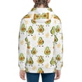 thumbnail image 6 of Pofeuu Lovely Avocado Print Teenage Zipper Hoodie Sweatshirts Hooded Casual Jackets With Pocket For Boys Girls-Medium, 6 of 6