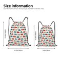 thumbnail image 2 of Fotbe Artoon Car Bolsa Mochila con Cordón Estampada, Bolsa de Gimnasio Deportiva, Bolsa Cinch, Bolsa con Cordón para Hombres y Mujeres-Medium, 2 of 6