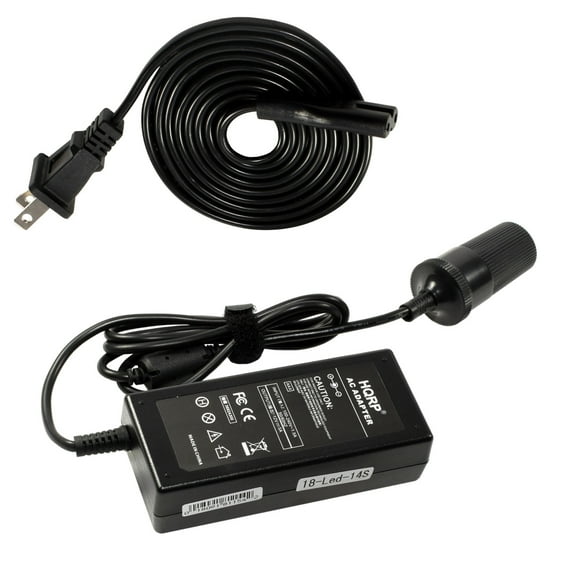 HQRP 110V AC to 12V DC 5A Converter / Adapter for Koolatron P9 Traveler III 9.8-Qt Electric Cooler/Warmer