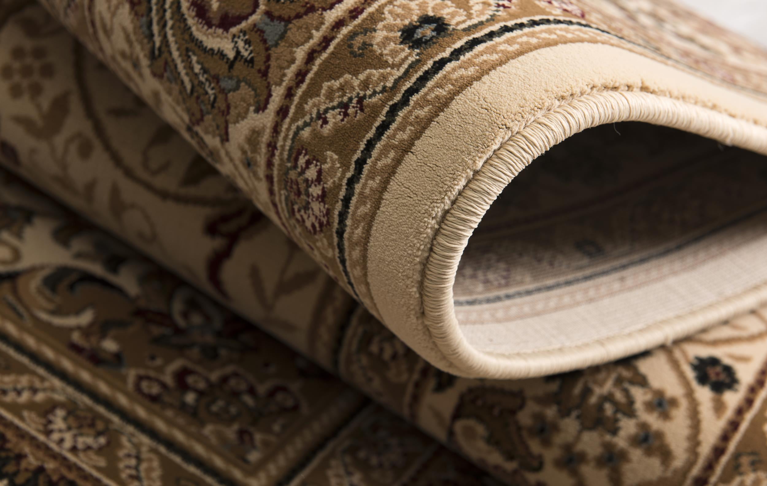 Tapis d'intérieur persan Rug Branch Majestic 3' x 6' (taille exacte : 2'8" x 6'), beige crème, style traditionnel - Entrée, couloir, salle de bain et cuisine