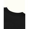 thumbnail image 4 of Men's Regular Size Casual T-Shirt - "Naughty by Nature" Graphic Tee with Baseball Bat Design, Black Short Sleeve, Round Neck, Summer Sportswear, Machine Washable, Casual Sportswear | Bold P, 4 of 6