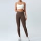 thumbnail image 5 of WILLBEST Pantalones de Yoga de Cintura Alta Sin Costuras Para Mujer, Diseño Calado, Leggings Ajustados Con Realce de Color Melocotón Para Entrenamiento Deportivo, 480 Chica, 5 of 6
