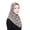 Coffee, variant on Women Scarf Set Two Piece Head Scarf And Inner Cap Set With Full Coverage For Daily And Travel Wear Head Scarf For Women