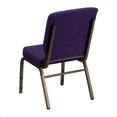 thumbnail image 3 of Bowery Hill Chaise d'Église Empilable en Pourpre Royal, 3 of 3