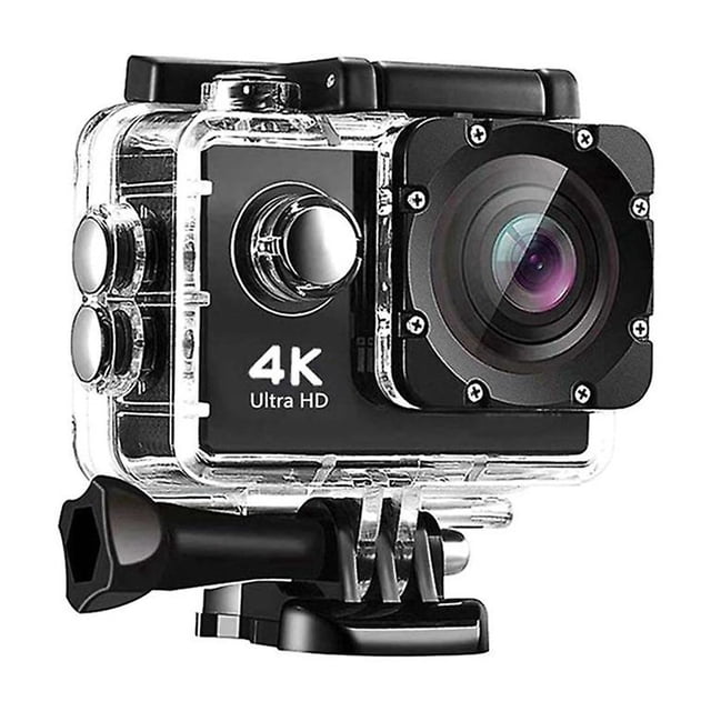 Cámara de Movimiento PENGJJMXG HD 4K Deportes de Buceo con WiFi Subacuática a Prueba de Agua