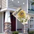 thumbnail image 2 of Spring Summer Sunflower Garden Flag 28x40 Inch Double Side for Outdoor Courtyard Garden Decor Flowers Welcome Holiday Flag for Outside Decoration, 2 of 6