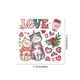 thumbnail image 3 of Pegatinas de ventana de gatos felices | Calcomanías electrostáticas decorativas para ventanas y salas de estar | 1 pegatina de PVC para fiestas, 3 of 6