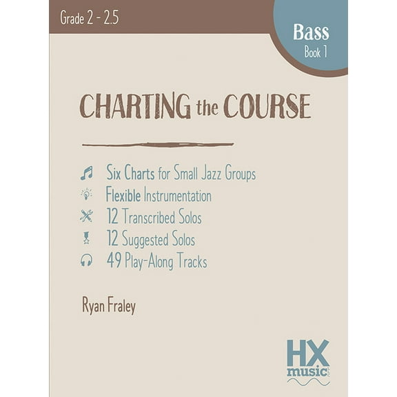 Hxmusic Charting the Course, Bass Book 1, (Paperback)